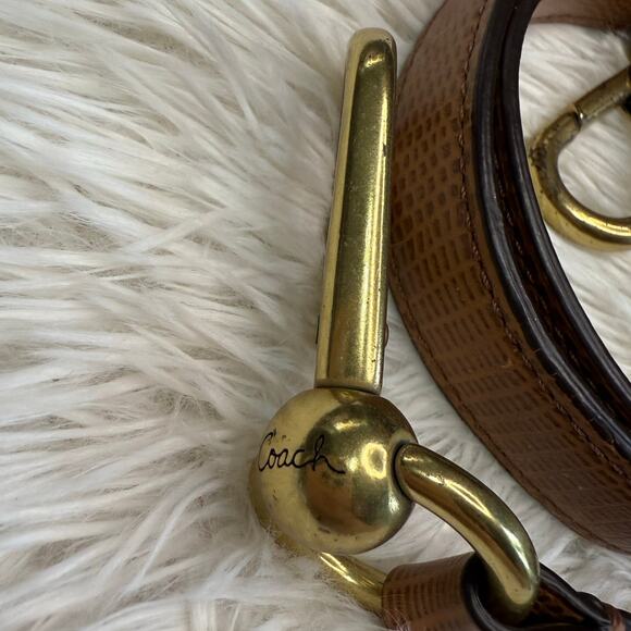 COACH Brown Replacement Strap - Picture 3 of 10